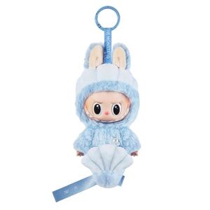 POP MART Labubu Hide & Seek in Singapore Series Vinyl Plush Doll Pendant Mermaid